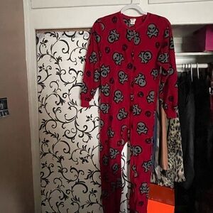 Kids Red Skull Pajamas